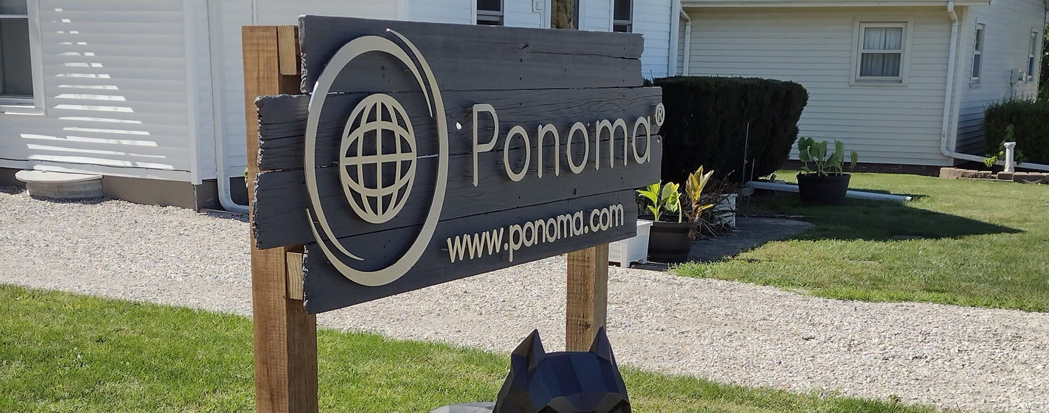 Lettering made of stainless steel Ponoma®