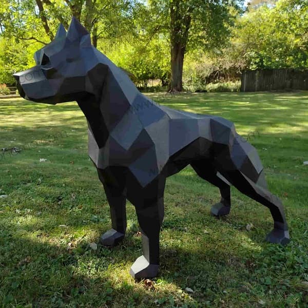 pitbull sculpture
