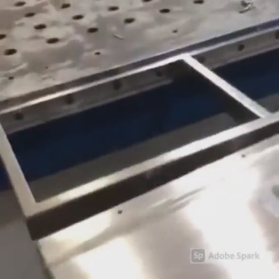 test of load capacity for shelf
