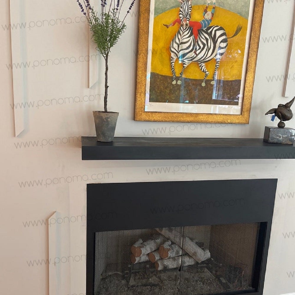 Stainless Steel Decorative Fireplace Surround freeshipping - Ponoma