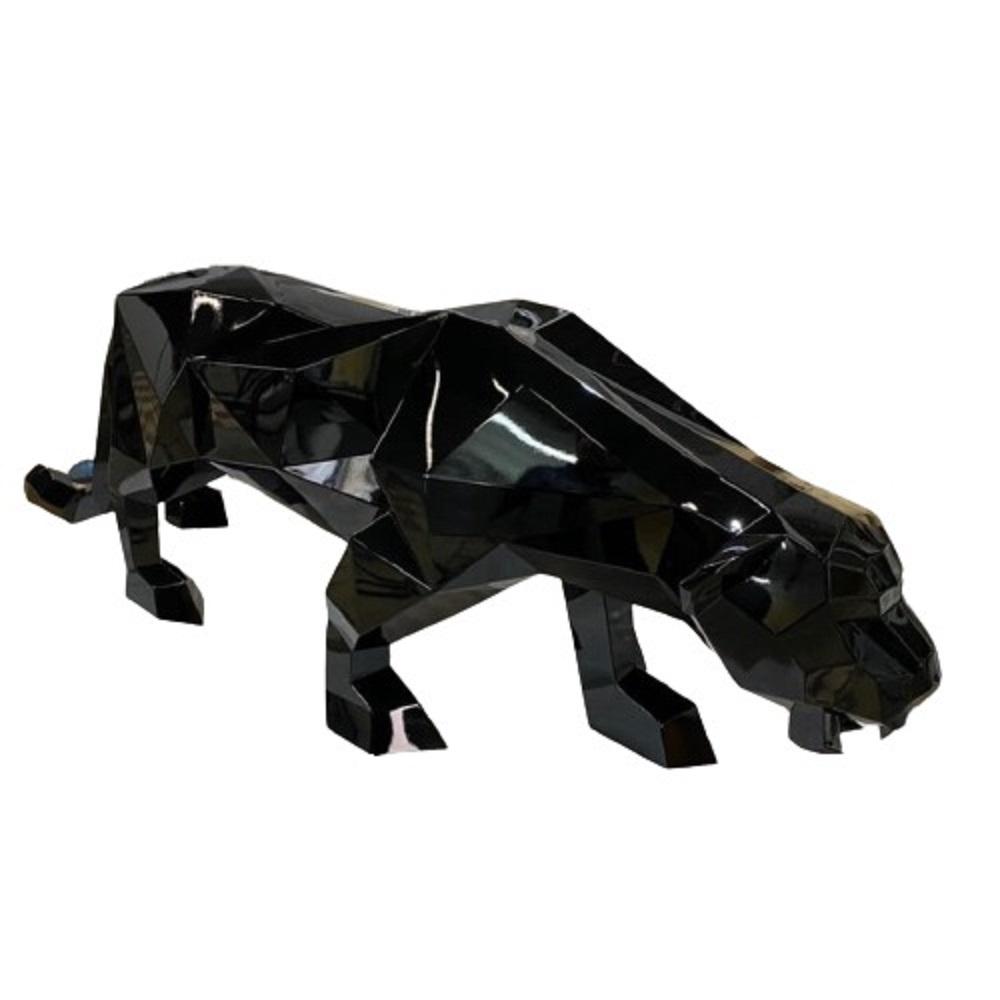 Stainless steel sculpture of PANTHER freeshipping - Ponoma