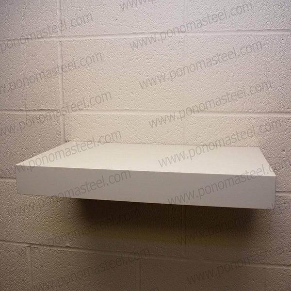 20"x8"x1.5" (cm.50,8x20,3x3,8) brushed stainless steel floating shelf freeshipping - Ponoma