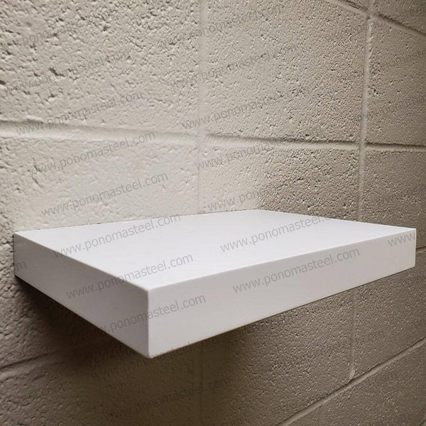 20"x8"x2.0" (cm.50,8x20,3x5,1) brushed stainless steel floating shelf freeshipping - Ponoma