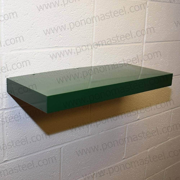 20"x8"x2.0" (cm.50,8x20,3x5,1) brushed stainless steel floating shelf freeshipping - Ponoma