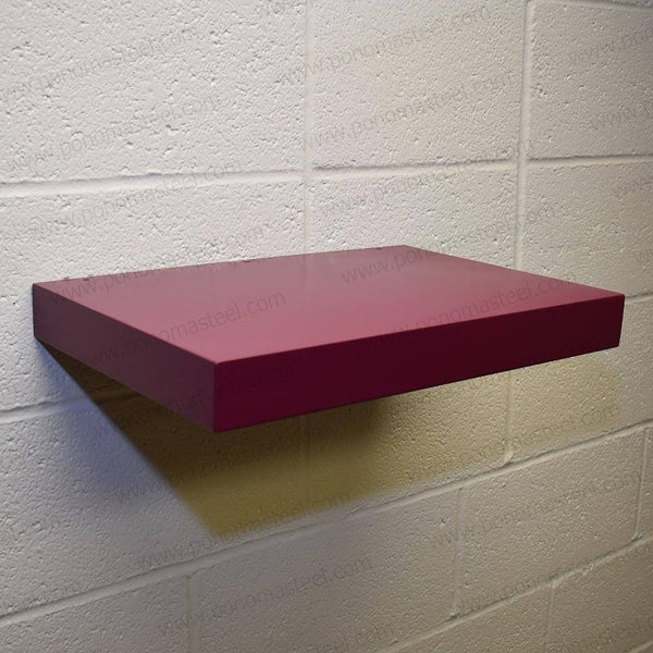 20"x8"x2.0" (cm.50,8x20,3x5,1) brushed stainless steel floating shelf freeshipping - Ponoma