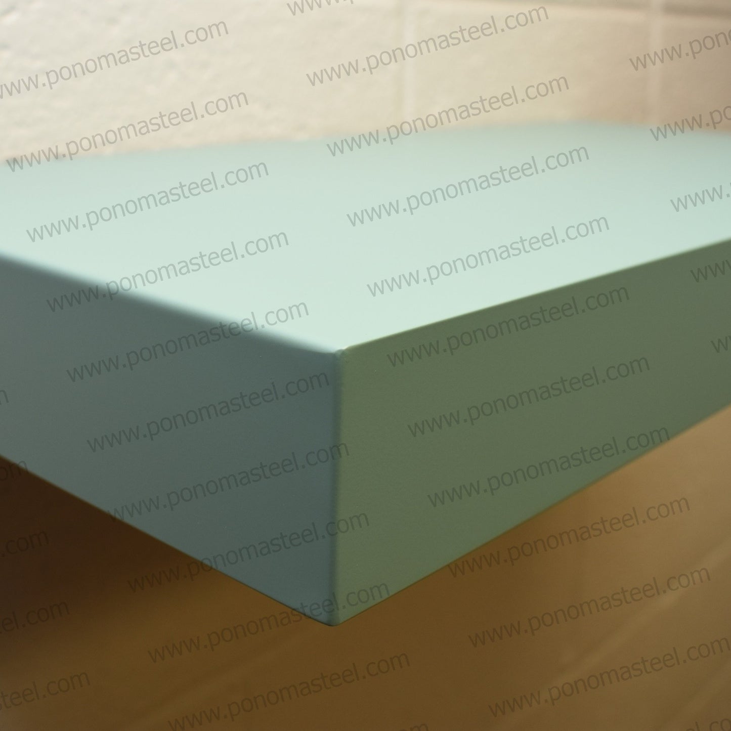 24"x12"x2.5" (cm.61x30,5x6,4) stainless steel floating shelf freeshipping - Ponoma