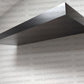 40"x12"x2.5" (cm.101,6x30,5x6,4) painted stainless steel floating shelf freeshipping - Ponoma