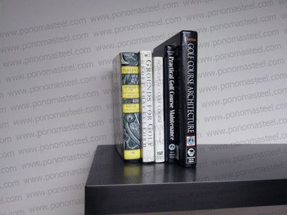 42"x10"x2.5" (cm.107x25,4x6,4) painted stainless steel floating shelf freeshipping - Ponoma