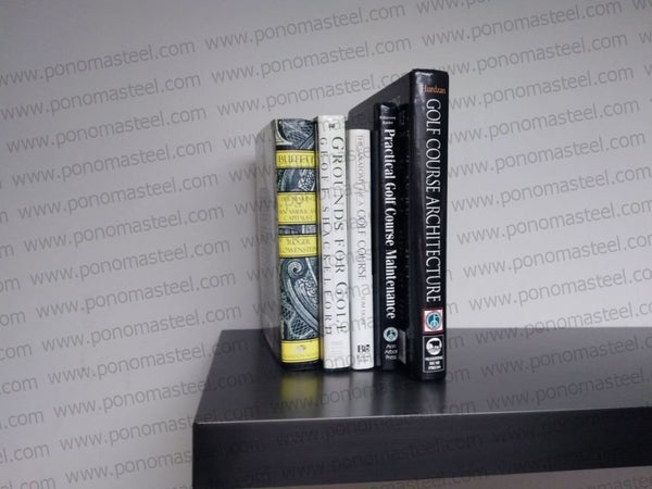 42"x14"x2.0" (cm.107x35,6x5,1) painted stainless steel floating shelf freeshipping - Ponoma