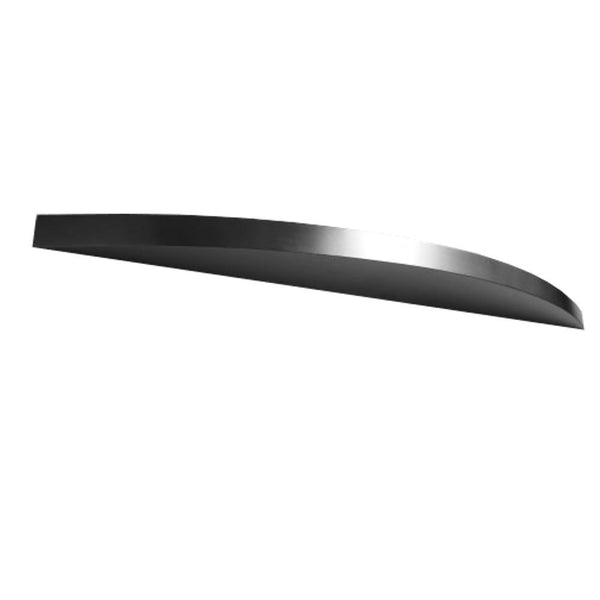 48"x10"x2.0" (cm.122x25,4x5,1) curved seamless stainless steel floating shelves Ponoma® freeshipping - Ponoma