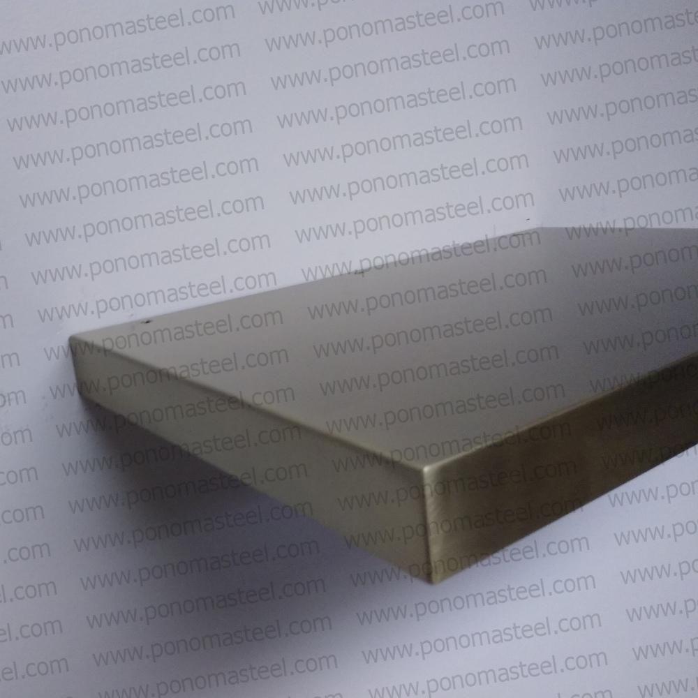 48"x12"x2.0" (cm.121,9x30,5x5,1) stainless floating shelf freeshipping - Ponoma
