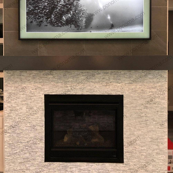 52"x12"x2.0" (cm.132x30,5x5,1) brushed stainless steel floating shelf freeshipping - Ponoma