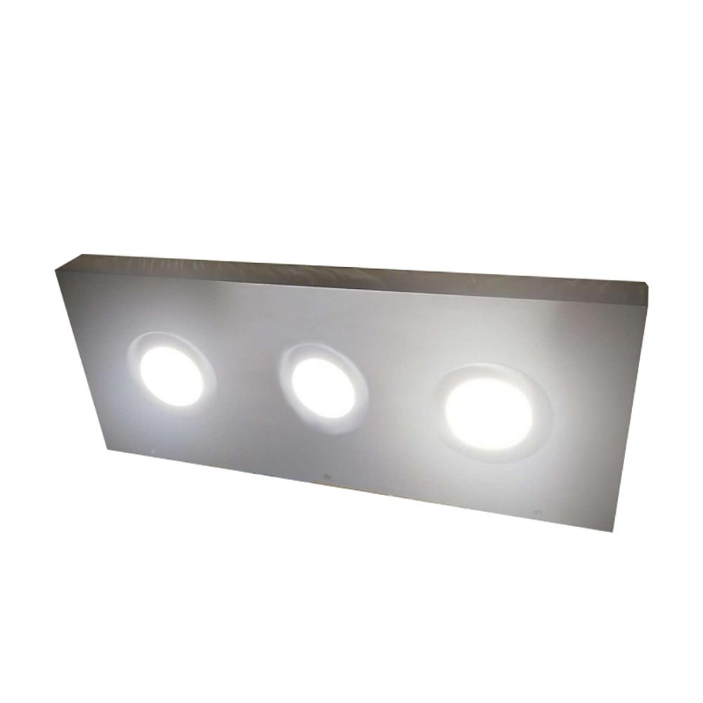 72"x12"x2.5" (cm.182,9x30,5x6,4) shelf with 3 LED lights freeshipping - Ponoma
