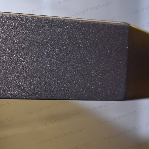 24"x10"x1.5" (cm.61x25,4x3,8) brushed stainless steel floating shelf freeshipping - Ponoma