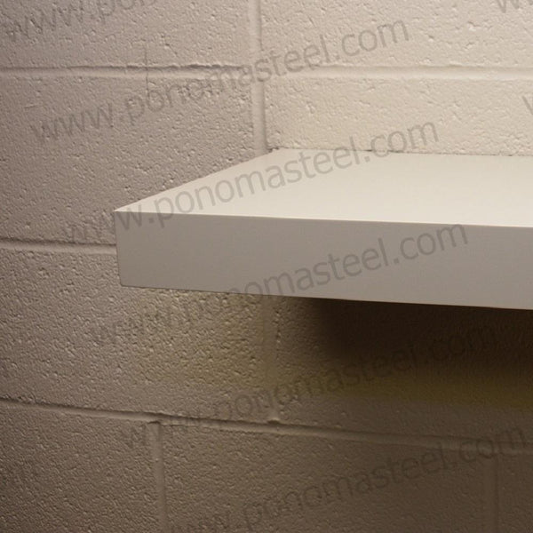 60"x6"x2.0" (cm.152x15x5,1) brushed stainless steel floating shelf freeshipping - Ponoma