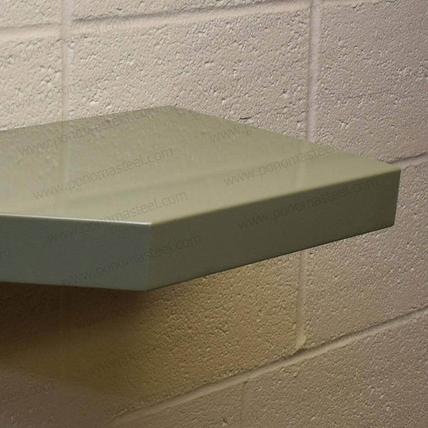 20"x8"x2.0" (cm.50,8x20,3x5,1) brushed stainless steel floating shelf freeshipping - Ponoma