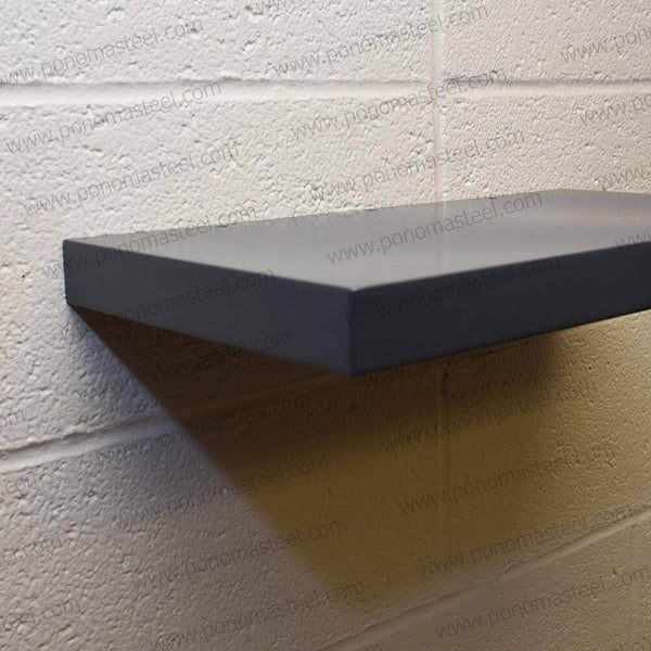12"x6"x1.5" (cm.30,5x15x3,8) stainless steel floating shelf freeshipping - Ponoma