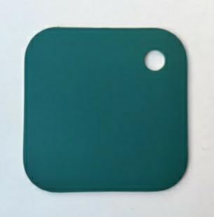 COLOR SAMPLES 2"x2" (cm.5x5): stainless steel plate freeshipping - Ponoma