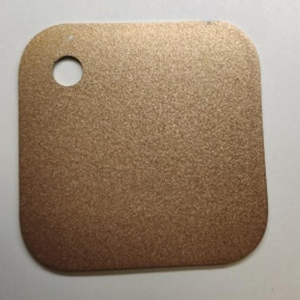 COLOR SAMPLES 2"x2" (cm.5x5): stainless steel plate freeshipping - Ponoma