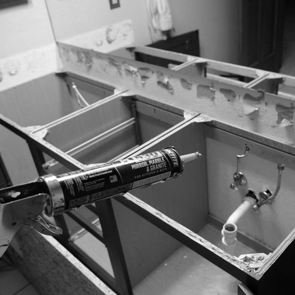 Stainless steel countertop Ponoma® 1.5" thickness with 1.5" backsplash (splashguard), brushed seamless freeshipping - Ponoma