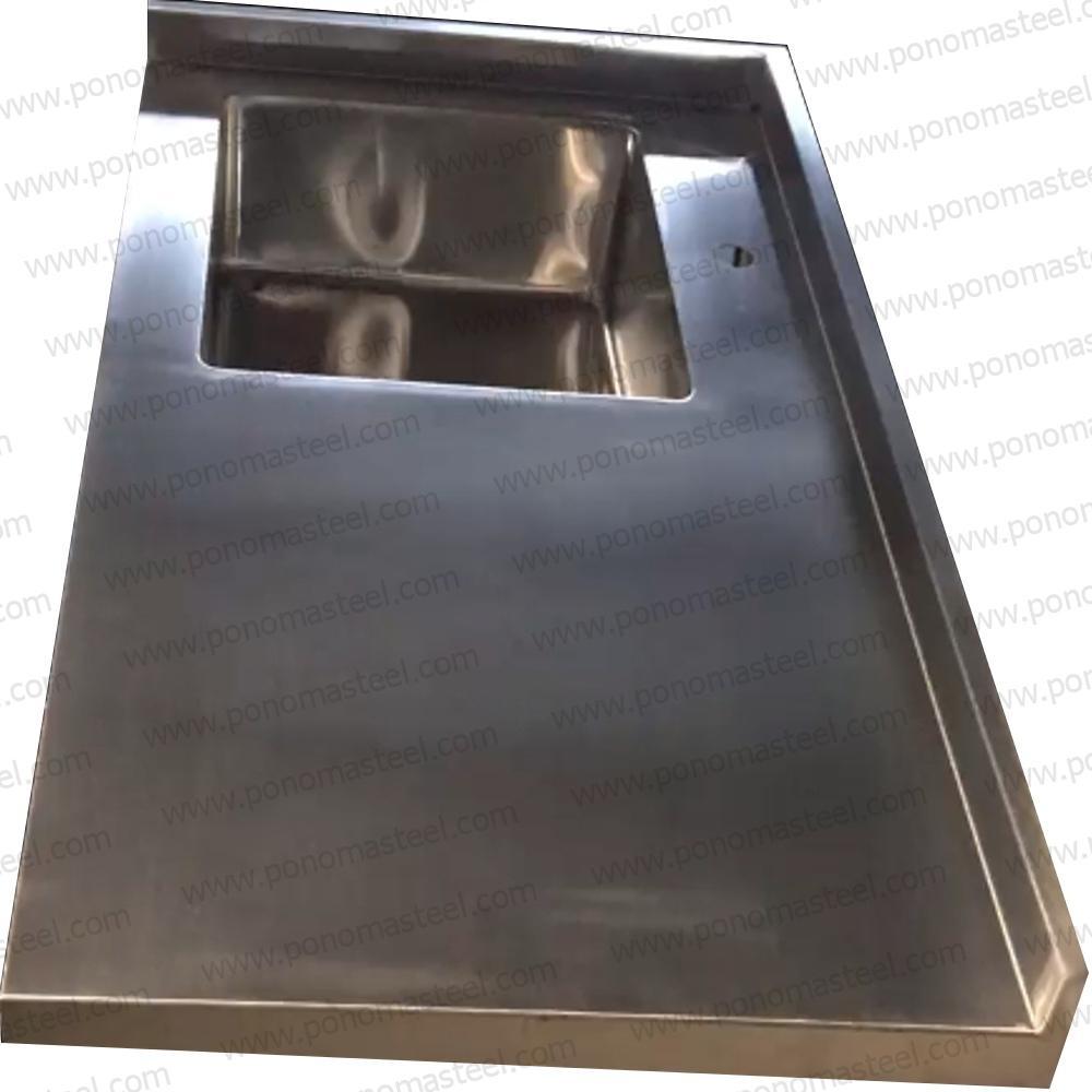 Encimeras de cocina con placa para salpicaduras – tagged stainless steel  countertops cost – Ponoma