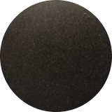 Matte black color swatch